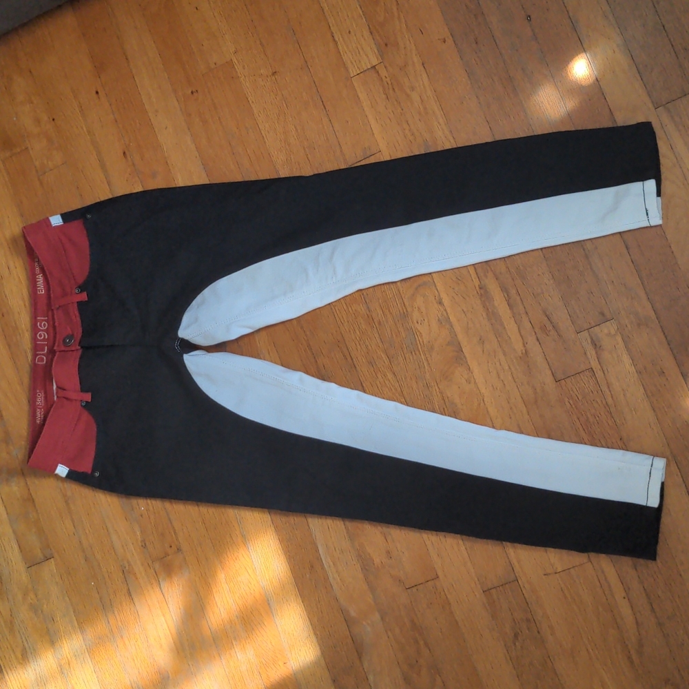 DL1961 Emma color block jeans